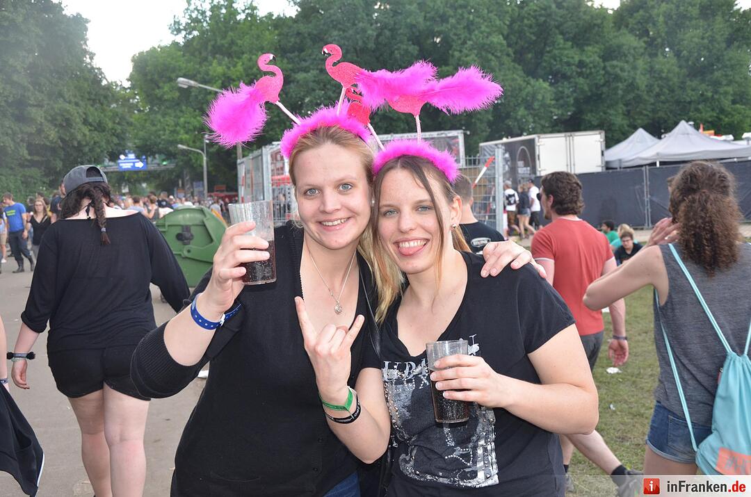 Die schrägsten Outfits bei Rock im Park 2016