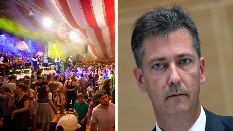 Würzburg: Bürgermeister Christian Schuchardt feierte selbst zu "Layla"