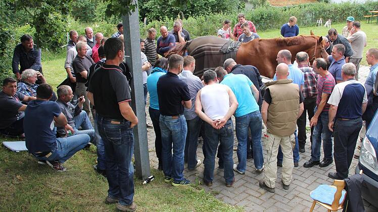 70 Hufschmiede aus ganz Deutschland waren nach Rudendorf gekommen.