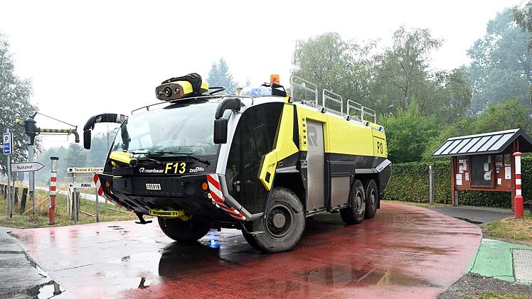Waldbrand im Hohen Venn