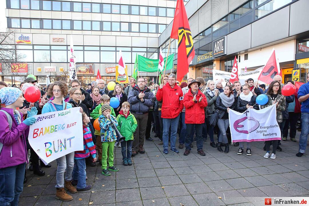 Zwei Demos in Bamberg