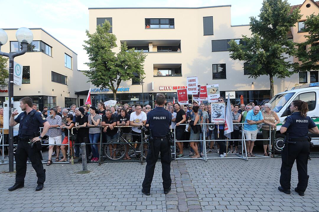 Björn Höcke in Forchheim: Demonstrationen gegen AfD-Politiker