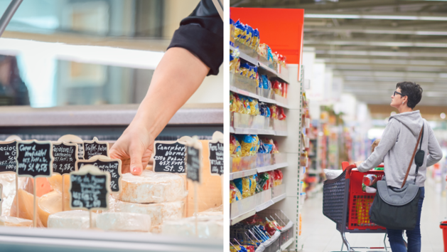 Vor allem bei den Supermarktketten Rewe und Edeka müssen sich die Kunden auf Änderungen einstellen. Symbolbild.