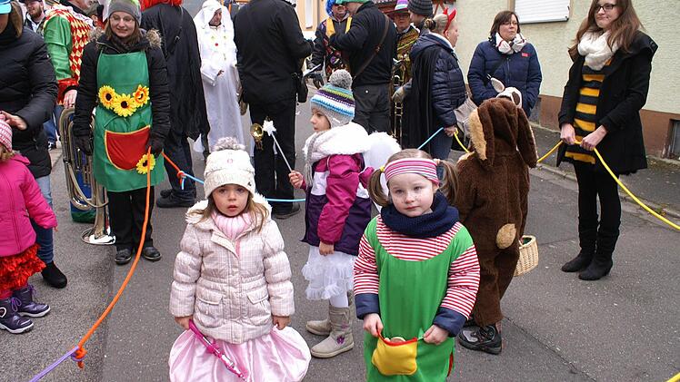 Faschingsumzug in Ebing Foto: Renate Neubecker