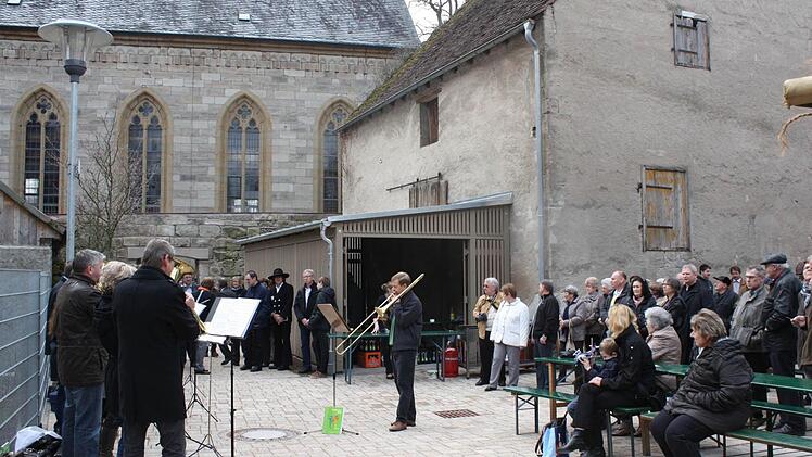 Die Feier fand am Gallusplatz statt.