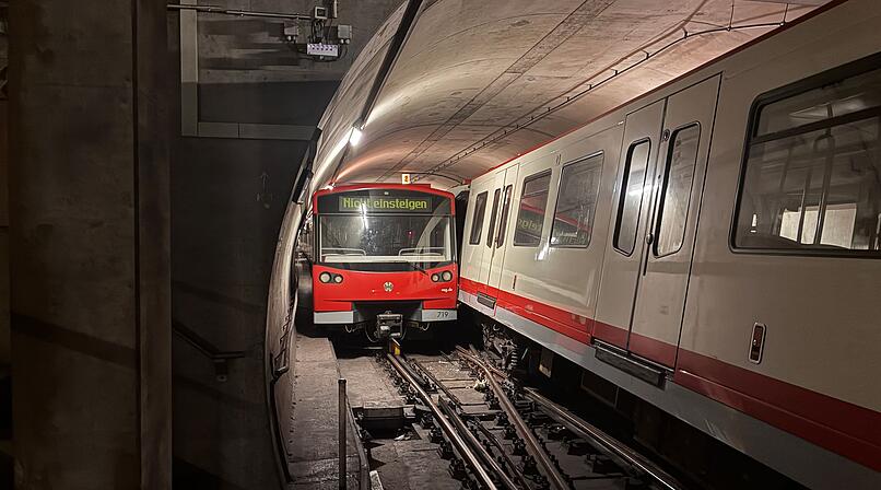 N&uuml;rnberg: U-Bahn-Kollision w&auml;hrend Rangierfahrt