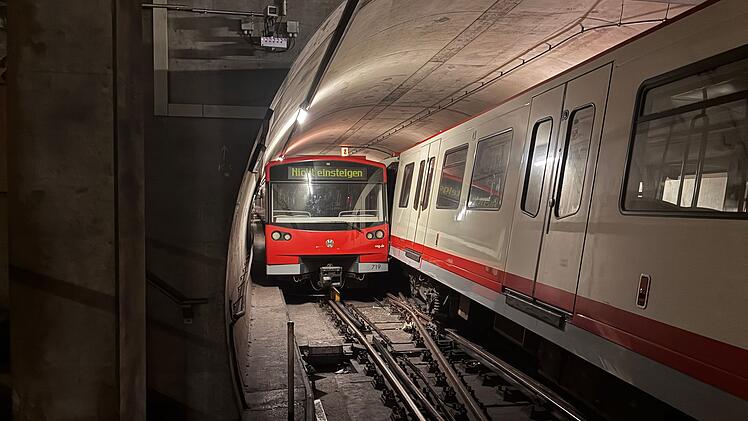 N&uuml;rnberg: U-Bahn-Kollision w&auml;hrend Rangierfahrt