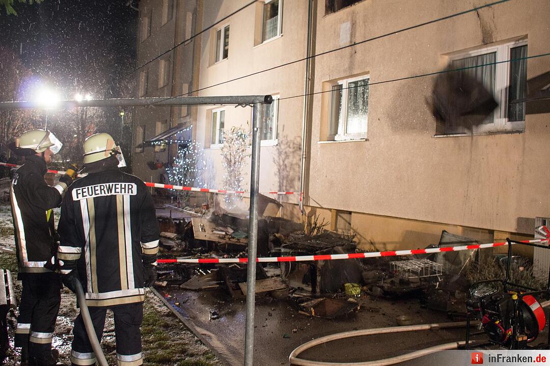 Mehrfamilienhaus in Schwabach nach Wohnungsbrand nicht mehr bewohnbar