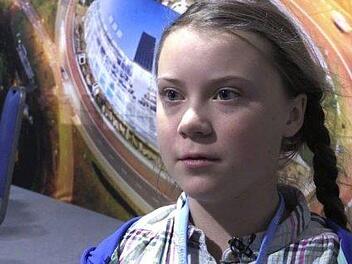 Greta Thunberg sorgte mit ihrer Rede bei der UN-Klimakonferenz im polnischen Kattowitz f&uuml;r Schlagzeilen. Screenshot: Glomex