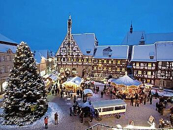 Dieses stimmungsvolle Bild hat die Stadt Forchheim erfolgreich vermarktet.  Foto: Stadt Forchheim