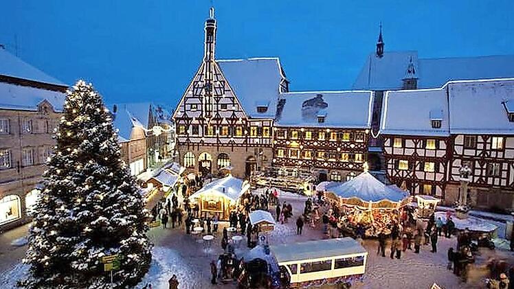 Dieses stimmungsvolle Bild hat die Stadt Forchheim erfolgreich vermarktet.  Foto: Stadt Forchheim