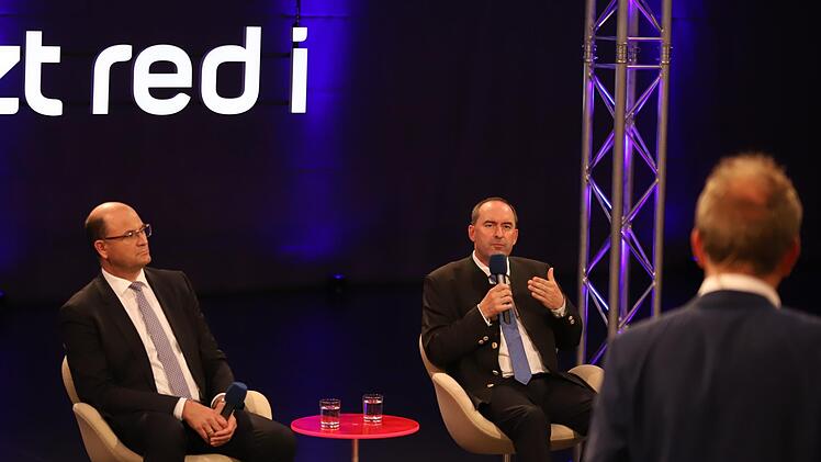 Die Fernsehsendung "Jetzt red i" war zu Gast in Kronach. Foto: Marian Hamacher