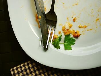 Das Sättigungsgefühl tritt meistens erst nach 20 Minuten ein.