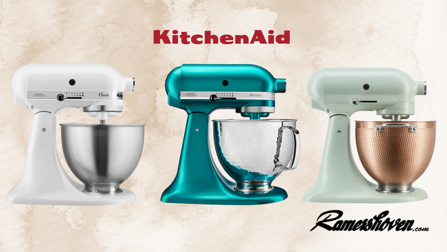 Ramershoven eröffnet die Black Week - mit zwei Küchenmaschinen von KitchenAid zum Vorteilspreis.