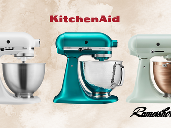 Ramershoven eröffnet die Black Week - mit zwei Küchenmaschinen von KitchenAid zum Vorteilspreis.