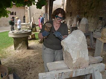 Dietlind Grebe aus Seibelsdorf ist schon zum neunten Mal dabei.