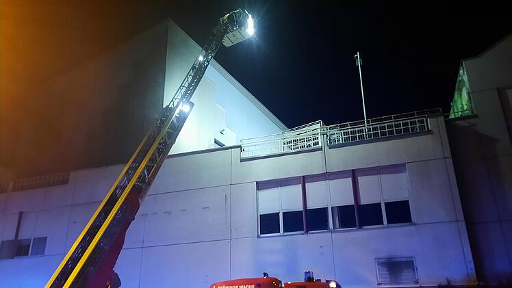 Feuer im Atrium