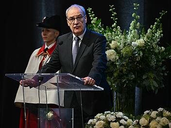 Trauerfeier nach dem t&ouml;dlichen Brand in Crans-Montana