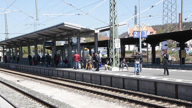 Der Bahnhof Forchheim Foto: Josef Hofbauer