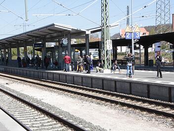 Der Bahnhof Forchheim Foto: Josef Hofbauer