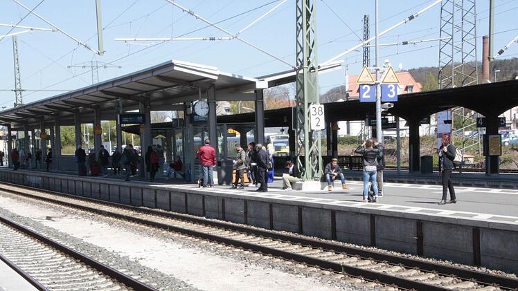 Der Bahnhof Forchheim Foto: Josef Hofbauer