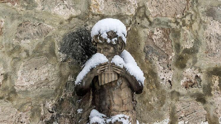 Winterimpressionen aus Coburg: Kleiner RosengartenFoto: Jochen Berger