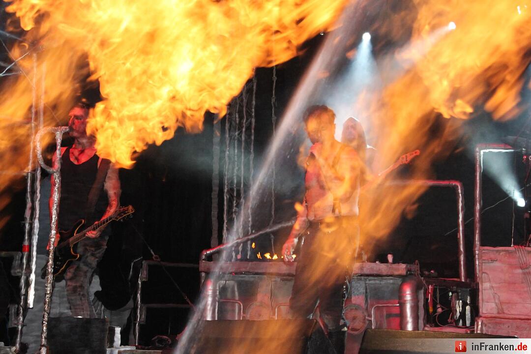 Stahlzeit-Konzert in Kulmbach auf der Plassenburg