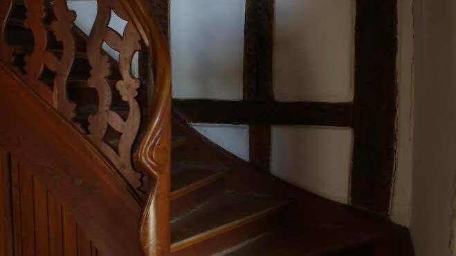 Schönes Treppen-Haus.