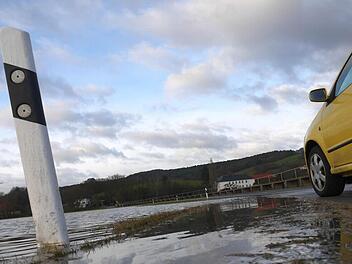 Richtung Hemmendorf ist derzeit kein Fahrzeugverkehr möglich.