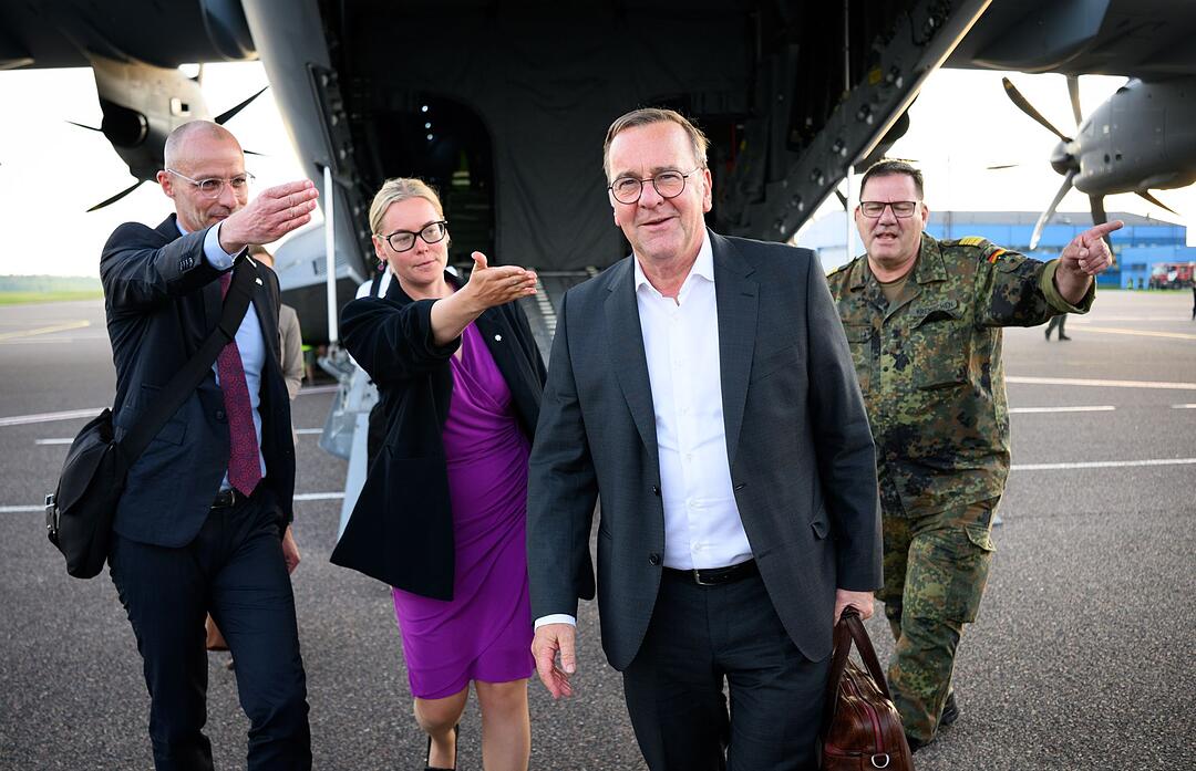 Bundesverteidigungsminister Pistorius in Estland