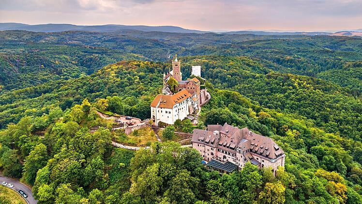 Deutschlands Burgen: Die Top 10 Instagram-Stars 2025 - Wartburg in Eisenach