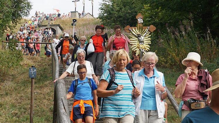 Impressionen von der Würzburg-Wallfahrt. Foto: Marion Eckert