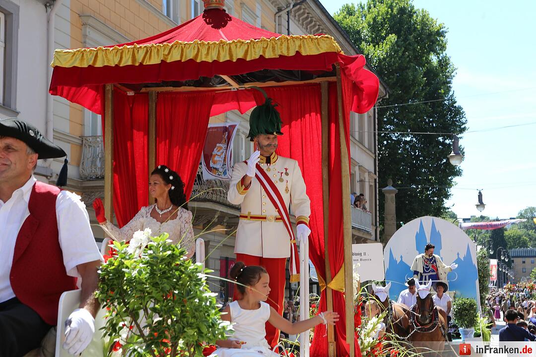 Rakoczyfest in Bad Kissingen mit Umzug; Foto: Barbara Herbst