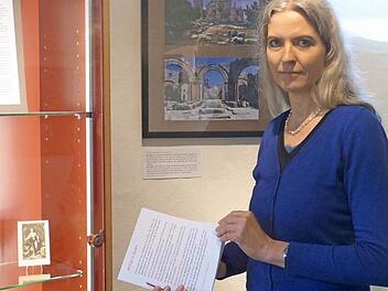 Regina Urban leitet das Wallfahrtsmuseum in Gößweinstein.  Foto: Carmen Schwind