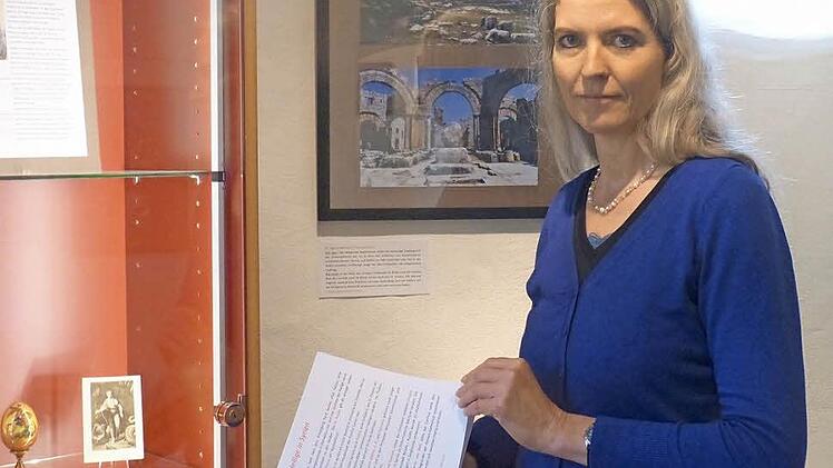 Regina Urban leitet das Wallfahrtsmuseum in Gößweinstein.  Foto: Carmen Schwind