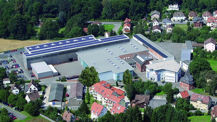 Das Lasco-Areal im Coburger Hahnweg aus der Vogelperspektive
