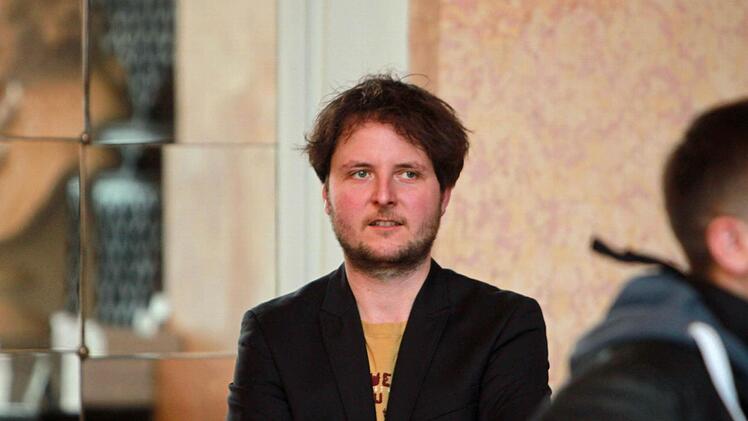 Dominik Tremel hatte sich das Konzept für das "Concert for Kids" ausgedacht und moderierte auch.Foto: Jochen Berger