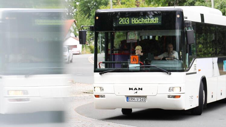 Künftig wird es eine neue Expresslinie zwischen Erlangen und Höchstadt geben. Der "Aisch-Express" 203E soll dann über die A3 fahren. Foto: Christian Bauriedel