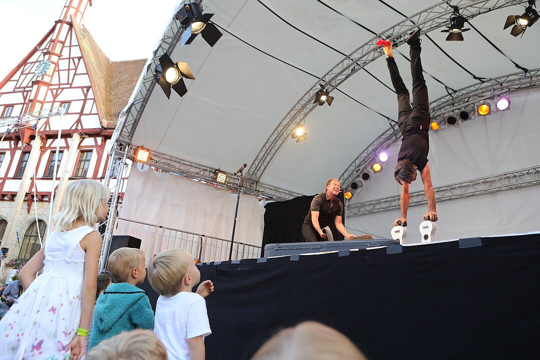 Einrücke vom Artistik-Festival ZirkArt in Forchheim