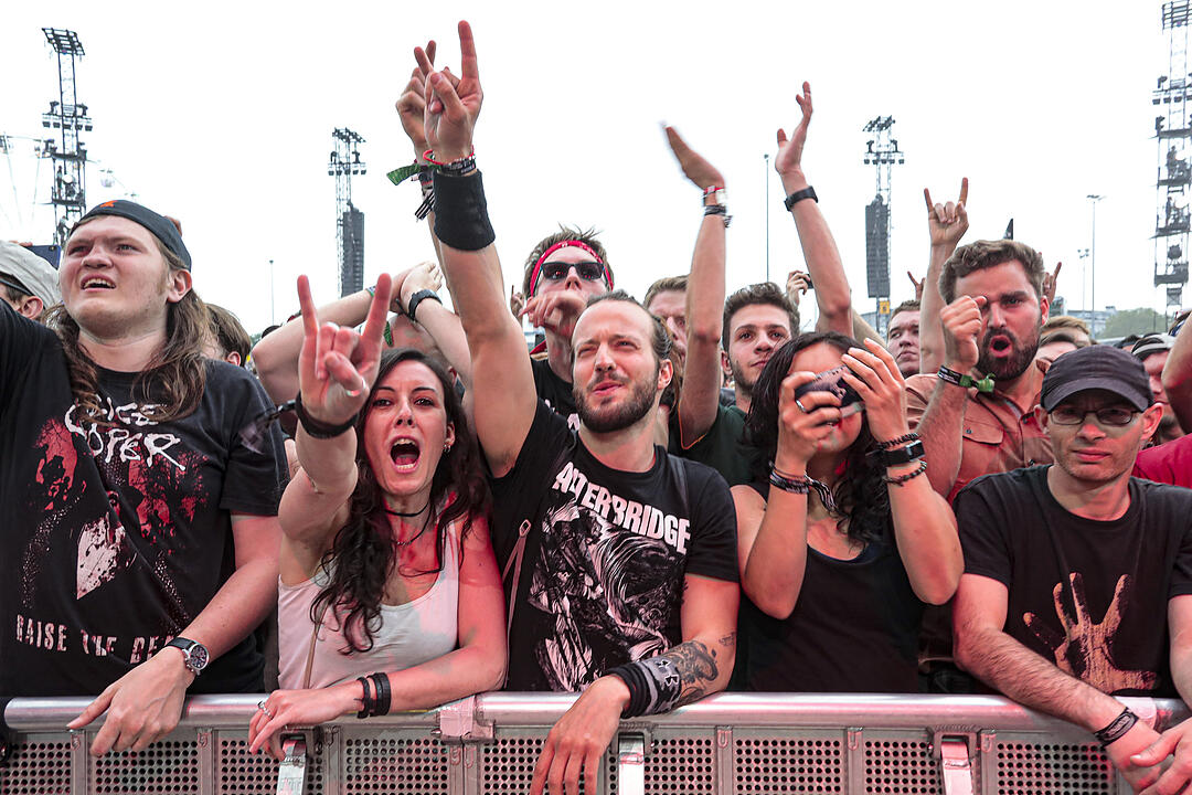 Slash feat. Myles Kennedy and The Conspirators bringen ihre Fans bei Rock im Park 2019 zum Durchdrehen