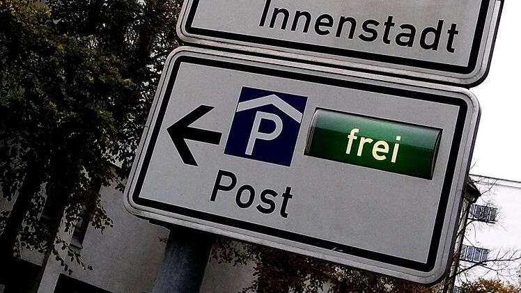 K&uuml;nftig ist im Parkhaus Post nur noch nachmittags die erste Stunde Parken kostenlos.Foto: Jochen Berger