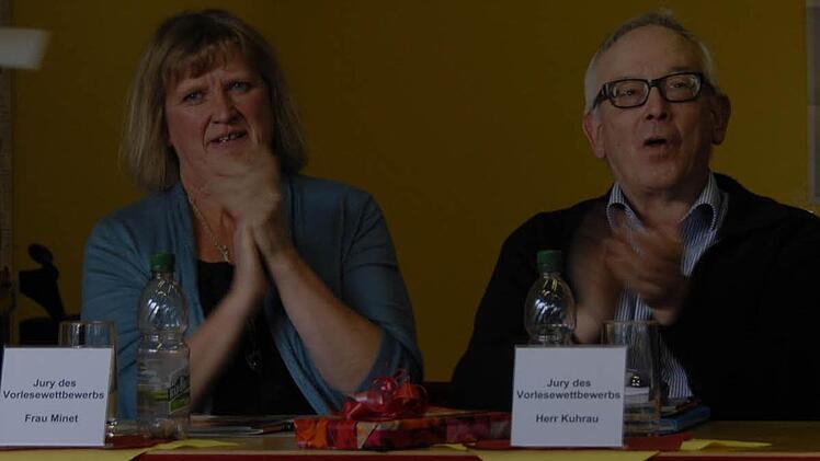 Jurymitglieder Karin Minet und Klaus Kuhrau