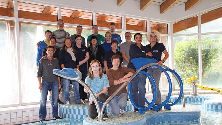 Für das Team der Therme Sinnflut ist die Schließzeit besonders anstrengend.  Foto: Ulrike Müller