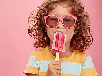 Eis essen, Wassereis, Fruchteis