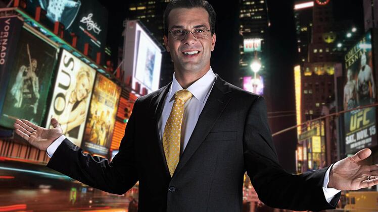 Kai Schumann spielt die Hauptrolle in dem Film "Der Minister". Foto: (c) SAT.1/Hardy Brackmann