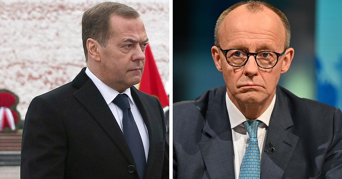 Medvedev compares Merz to Goebbels - | after comments on the Ukraine war