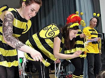 "Schnullerschnappen" war das beliebteste Spiel. Foto: Evi Seeger