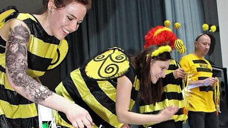 "Schnullerschnappen" war das beliebteste Spiel. Foto: Evi Seeger