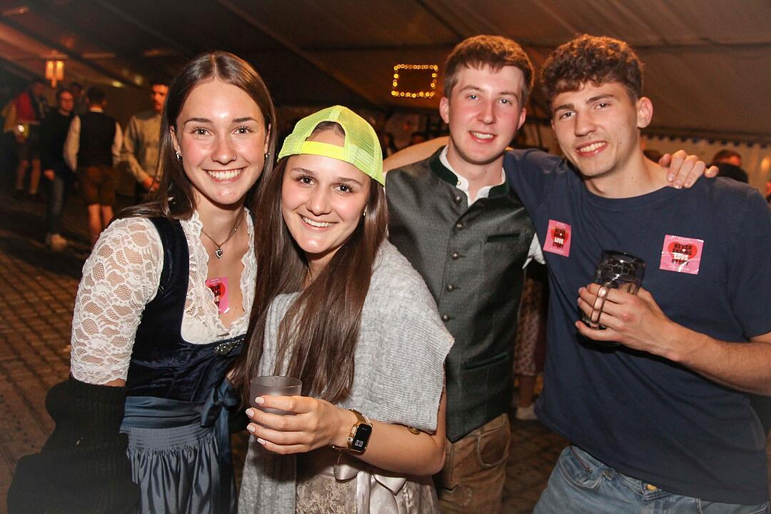 Die Partyband "highline" sorgte f&uuml;r gute Stimmung.