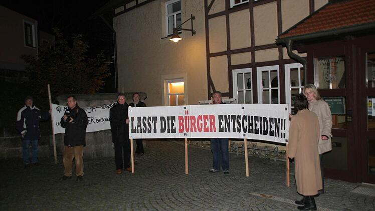 Die Menschen  in Effeltrich können am 17. Februar über den geplanten Supermarkt abstimmen. Foto: fra-press/Archiv